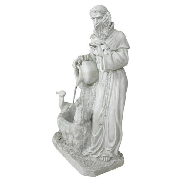 Saint Francis Water Fountain Church Decoration Outdoor Gardens